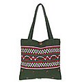 'Emerald Balance' Cotton Handbag (Thailand)