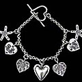 Hearts and Daisies Bracelet (Thailand)