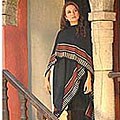 'Mountain Grace' Alpaca Wool Shawl (Peru)