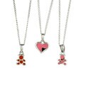 Sterling Silver Three Necklace Set