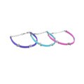 Sterling Silver and Rubber Child's Bracelet Set