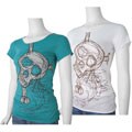 Levis Strauss Junior's Raw Edge Skull Shirt