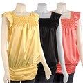 Moon Collection Women's Gathered Tunic Top