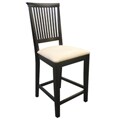 Ellis Merlot Counter-height Chair (Set of 2)