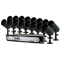Web Ready 16CH DVR Security System w/ 16 Cameras
