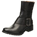 Biviel Women's Leather Buckled Low Boots