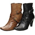 Biviel Women's Mid-calf Leather Boots
