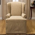 Chenille Supreme Wing Slipcover