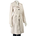 DKNY Trench Coat with Leather Belt