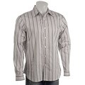 Michael Kors Bellagio Grey Stripe Sports Shirt