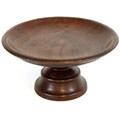 Decorative Wooden Cake Platter/ Raised Tray