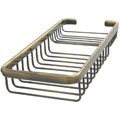 Rectangular Shower Basket with Soap Dish Insert
