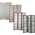 Bamboo Tree 4-Panel Shoji Screen (China)