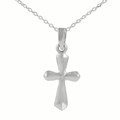 Sterling Silver Plain Cross Pendant