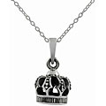 Sterling Silver Crown Necklace