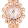 Croton Women's Elegant Rose Gold Quartz Watch