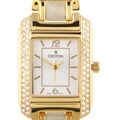 Croton Women's Genuine Jade and Crystal Watch