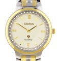 Croton Men's Two-toned Crystal Quartz Watch