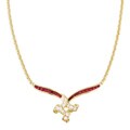 14k Gold Ruby and 3/5ct TDW Diamond Necklace
