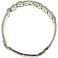 Stainless Steel and Wood Grain Bracelet