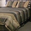 Metallic Print 4-piece Comforter Set