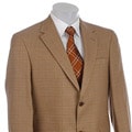 Austin Reed London Brown Plaid Wool Sportcoat