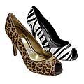 Anne Michelle by Journee Animal Print Pumps