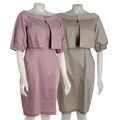Ellen Tracy Women's Taffeta 2-Piece Dress