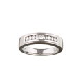 14k White Gold 1/2ct TDW Diamond Men's Band (G-H, SI3)