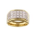 14k Two-tone Gold 3/4ct TDW Diamond Men's Ring (G-H, I1)