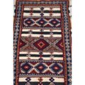 Tetouan Wool Area Rug 6'7 x 3'3 (Morocco)