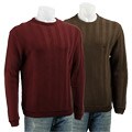 Chaps Men's Crewneck Herringbone Knit Sweater
