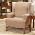 Stretch Pearson Wingback Chair Slipcover