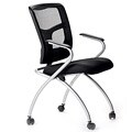 Ergo Mesh Folding Guest Chair (Set of 2)