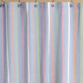 Multi Stripe Cotton Shower Curtain
