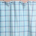 Newport Plaid Cotton Shower Curtain