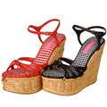 Betsey Johnson 'Kendall' Platform Wedge Sandals