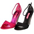 Betsey Johnson 'Fabiola' Woven Satin Sandals