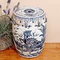 Blue and White Kylin Chinese Porcelain Stool (China)