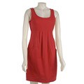 Taylor Women's Sleeveless Eyelet Dress with Pockets