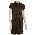 Taylor Women's Stretch Cotton Poplin Shirt Dress