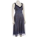 Robbie Bee Women's Pleat Skirt Dress