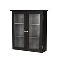 Windham Wall Cabinet with Two Glass Doors