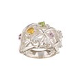 Chateau D' Argent Sterling Silver Gemstone Ring