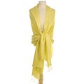 Himalaya Trading Co. Fresia Yellow Pashmina Wrap