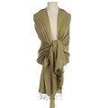 Himalaya Trading Co. Olive Pashmina Wrap