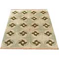 Tibetan Handmade Olive/ Light Green Rug (8' x 10')