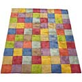 Indian Tufted Multicolor Rug (6'7 x 8'3)