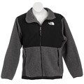 The North Face Boy's Charcoal Denali Fleece Jacket