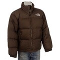 The North Face Men's Brown Nuptse Down Coat